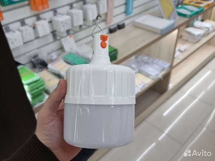 Лампа с подзарядкой usb. 6 часов работы