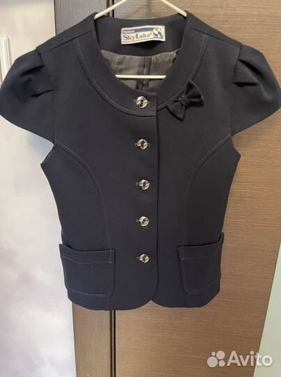 Жилет для девочки Sky Lake, школьная форма