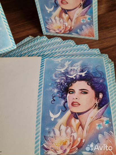 Винтажные открытки 80-х годов. Франция