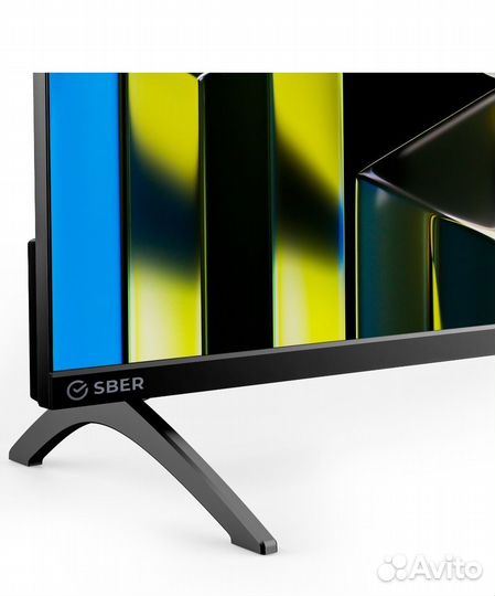 Новый SMART телевизор сбер sber qled 50