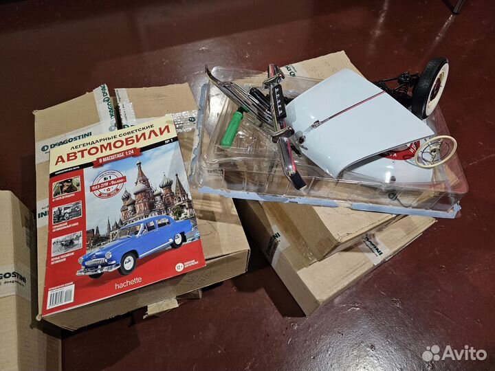 Модель автомобиля газ-21И 