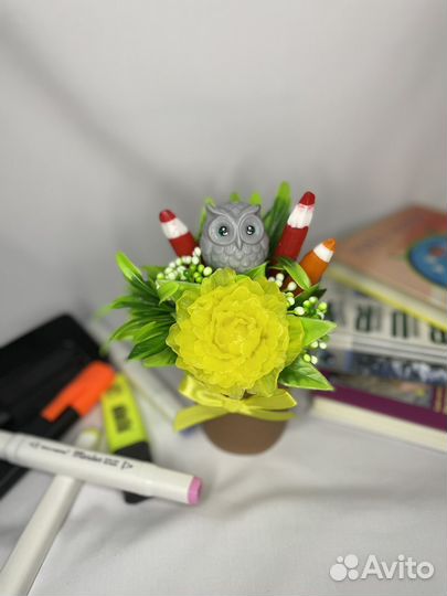 Букет цветов из мыла