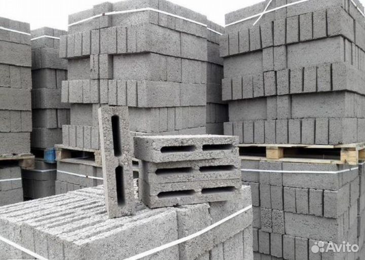 Керамзитобетонные блоки перегородочные