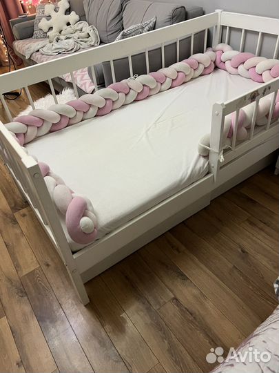 Детская кроватка 160 на 80 бу