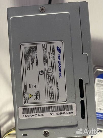 Компьютер intel i3 2100/16GB/ssdиhdd(120,500Gb)