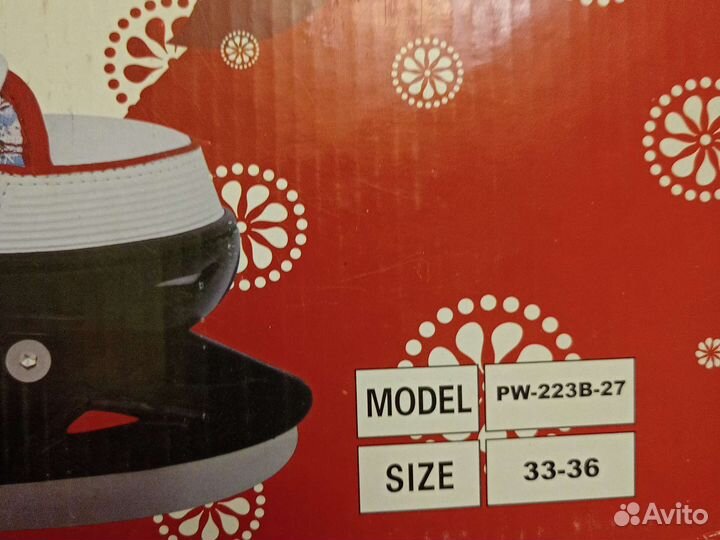 Коньки 33-36 размер