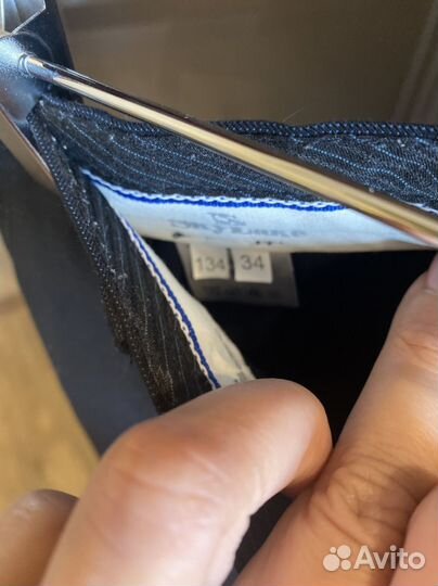 Школьный костюм для мальчика 134 синий