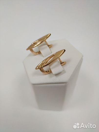 Золотые серьги СССР