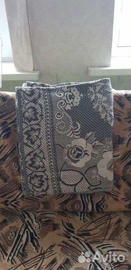 Покрывало плед бу