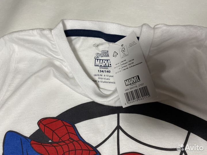 Костюм на мальчика человек паук 134/140
