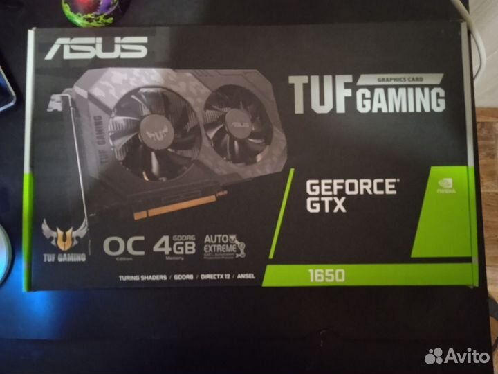 Видеокарта gtx 1650 4gb