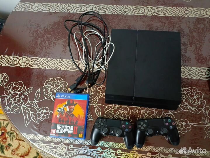 Игровая приставка ps4