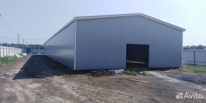 Строительство быстровозводимых зданий: ангаров, ск