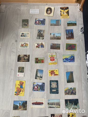 Календарики советские СССР