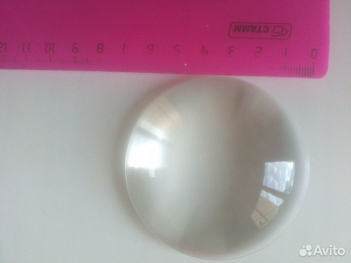 Стекла увеличительные выпуклые