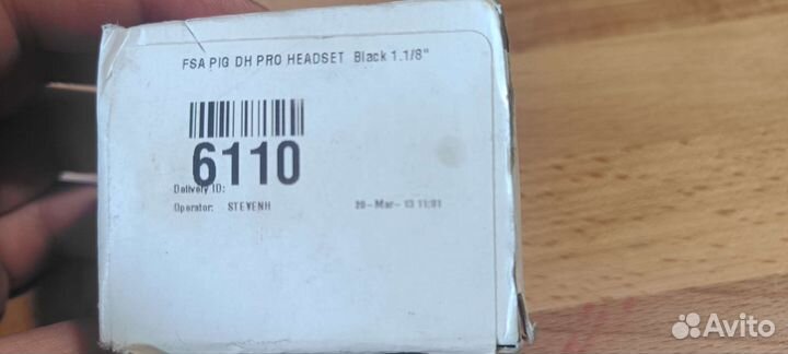 Рулевая на промах FSA PIG DH PRO 1 1/8