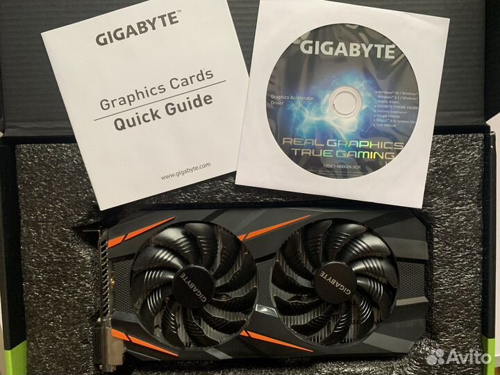 Видеокарта gtx 1060 6gb gigabyte
