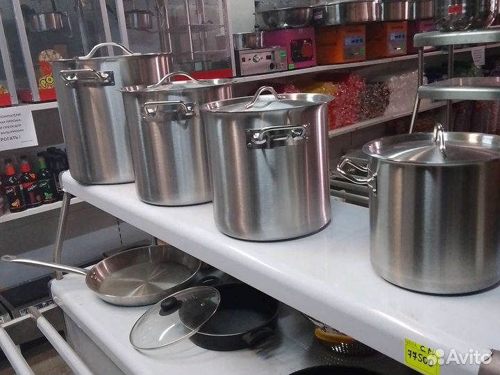 Кастрюля из нержавеющей стали 6 литров