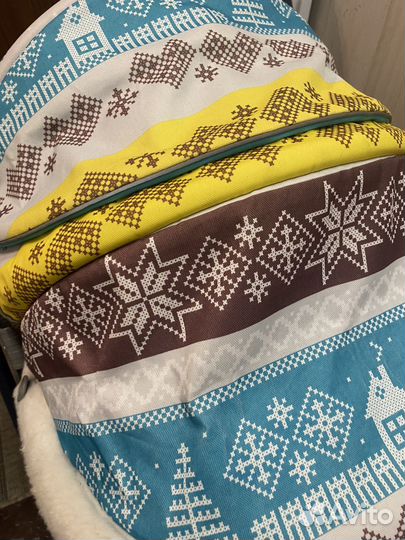 Детские санки коляска ника