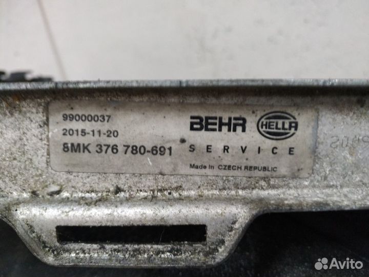 Радиатор охлаждения двигателя c204 1.8 2.5