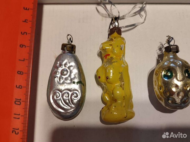 Новогодние ёлочные игрушки СССР