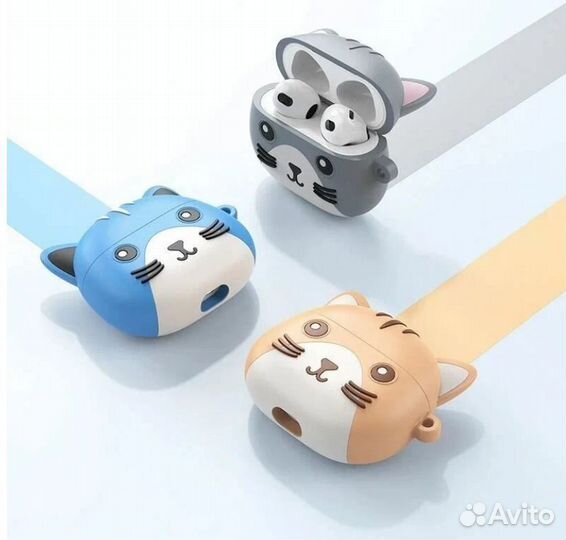 Беспроводные наушники Hoco EW46 TWS + чехол брелок