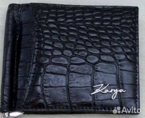 Бумажник-зажим для денег. Фирма karya
