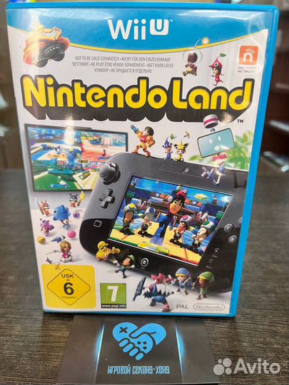 Nintendo Land. Лицензия Nintendo Wii WiiU U Вий Ви