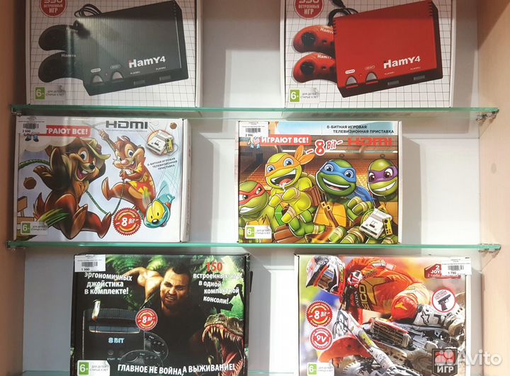 Приставки Sega / Dendy / Hamy новые