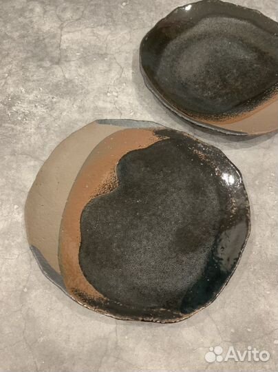 Тарелка десертная керамическая jars wabi Франция