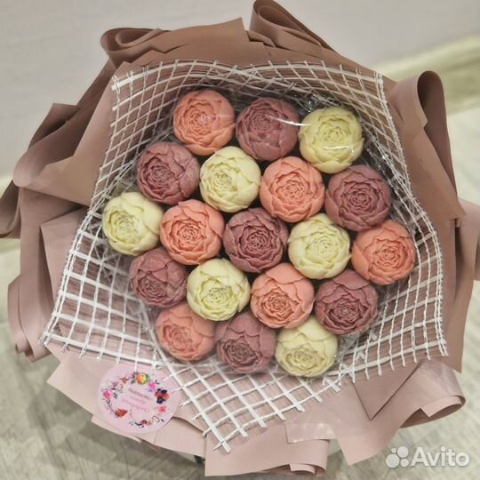 Шоколад ручной работы. Съедобные букеты