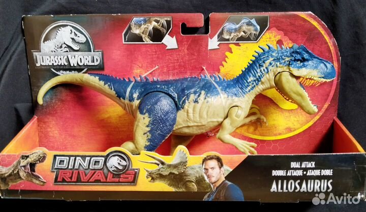 Аллозавр Jurassic World Mattel 2019