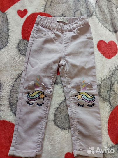 Джинсы для девочки 86-92