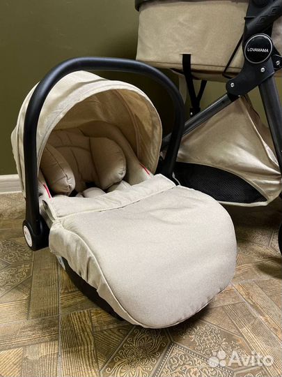 Коляска трансформер новая. С развивашками