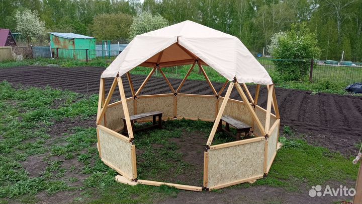 Купольная беседка