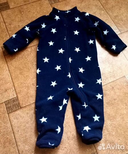 Флисовый комбинезон