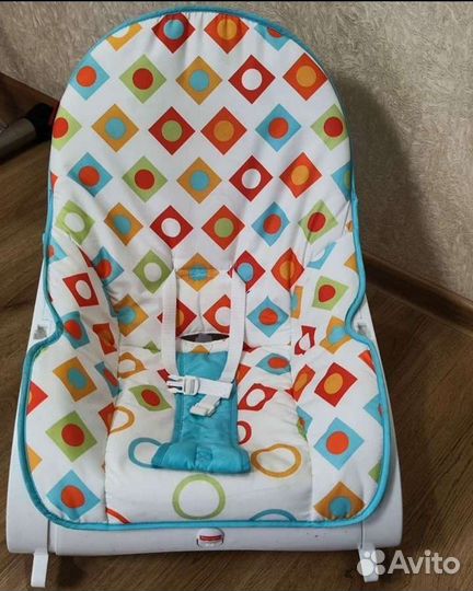 Кресло-качалка шезлонг с вибрацией (0-36мес)