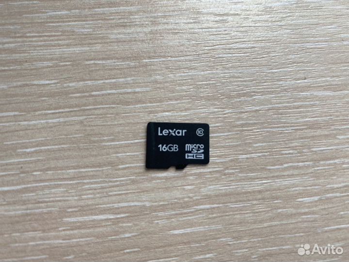 Карта памяти lexar micro sdhc 16 gb