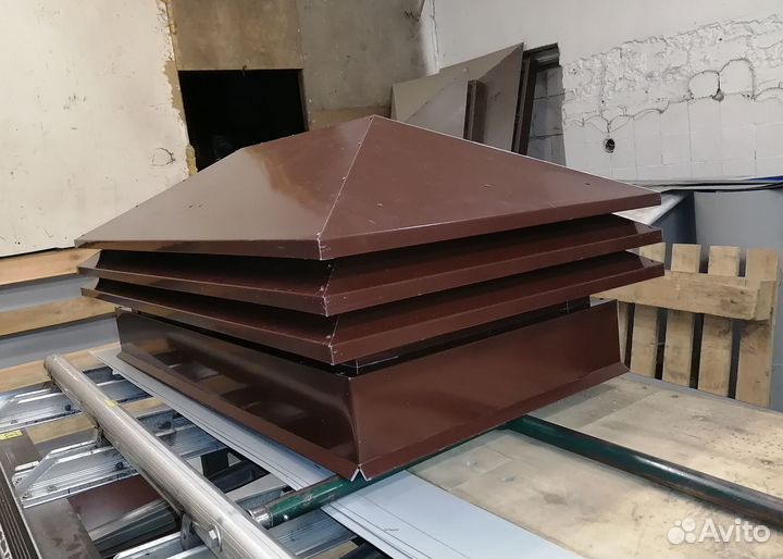 Дымник, колпак, оголовок