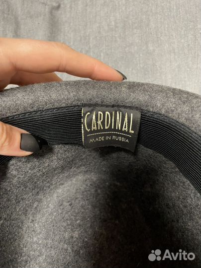 Шляпа шерстяная