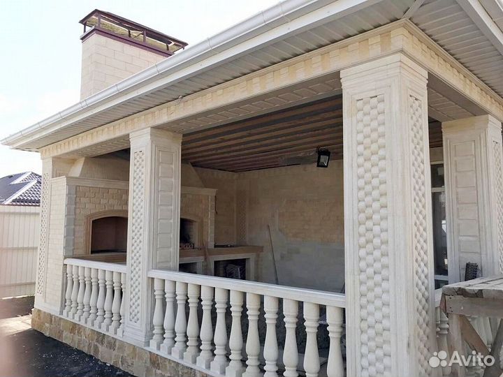 Облицовка дагестанским камнем