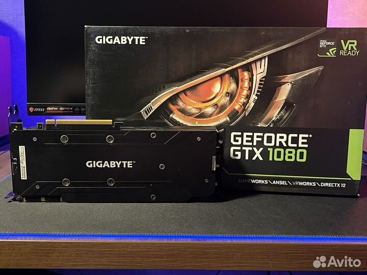 Игровая видеокарта GTX1080 8GB