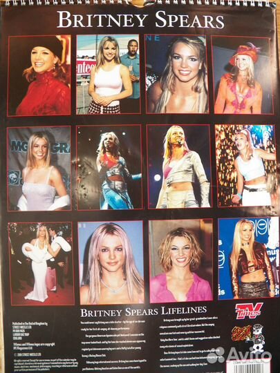 Зарубежные календари, постеры. Звезды Голливуда