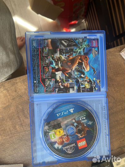 Диск ps4 Lego jurassic world