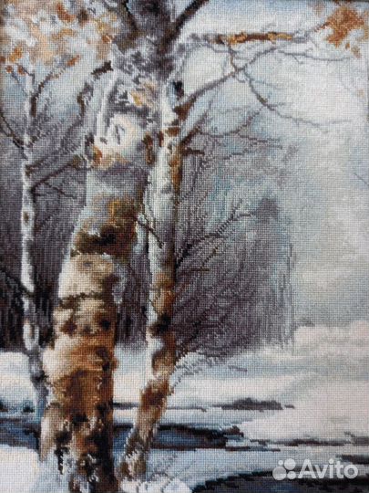 Картина вышитая 