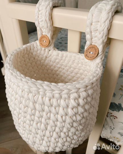 Корзинка на кроватку