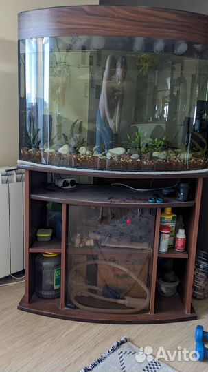 Аквариум с тумбой 180 литров