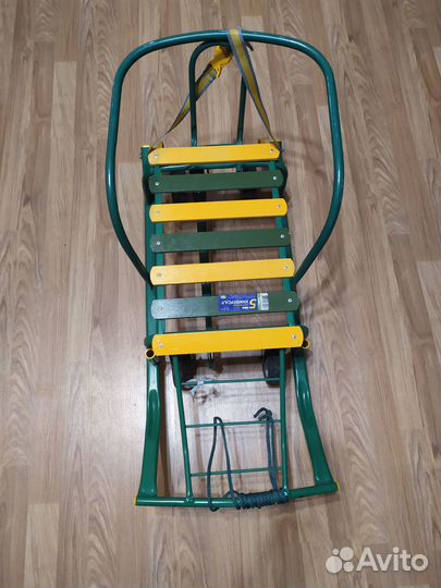 Детские санки с колесами