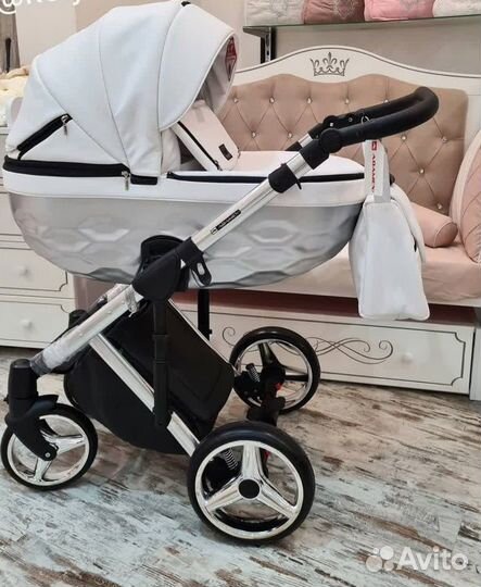 Коляска Adamex Chantal Star Deluxe 2в1 3в1 новая