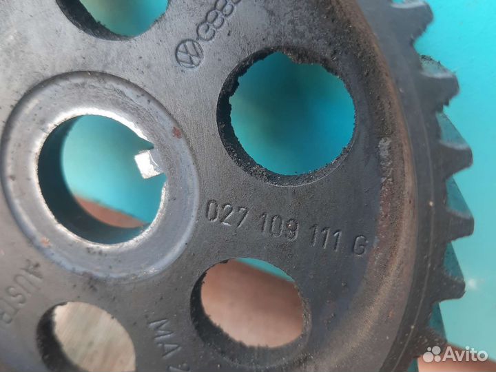 Шкив промежуточного вала passat b5 1.8 ADR